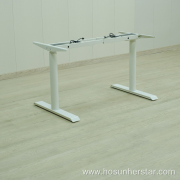 Double motor single desk stand